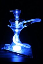 Κρυστάλλινος ναργιλές Al-Fakher με LED - Image 3